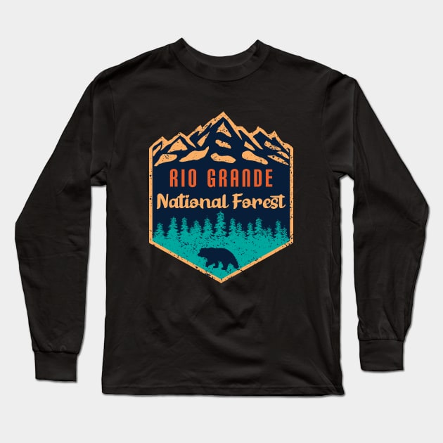 Rio grande national forest Long Sleeve T-Shirt by Tonibhardwaj